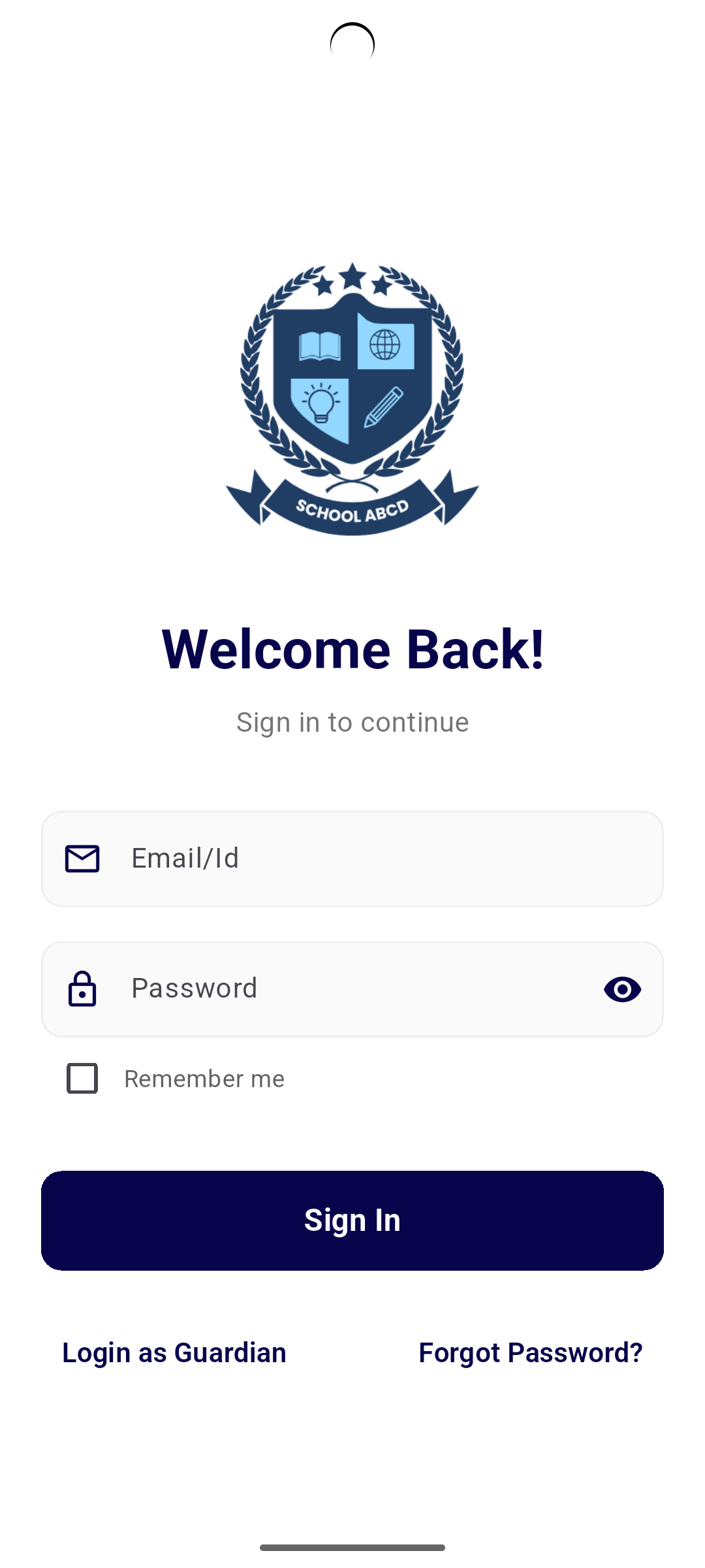 Mobile App Screenshot